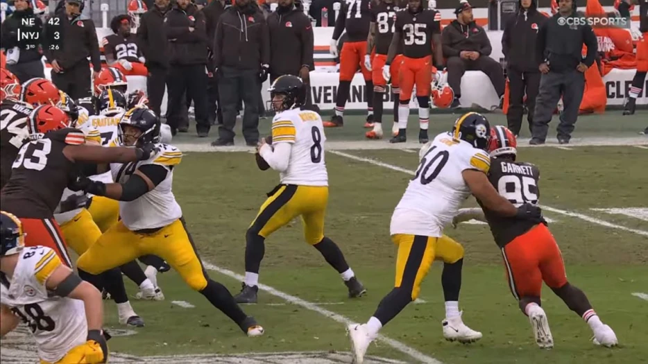 The Steelers Didn’t Care More About Myles Garrett’s Sack Record Than Winning. They Were Just Bad.