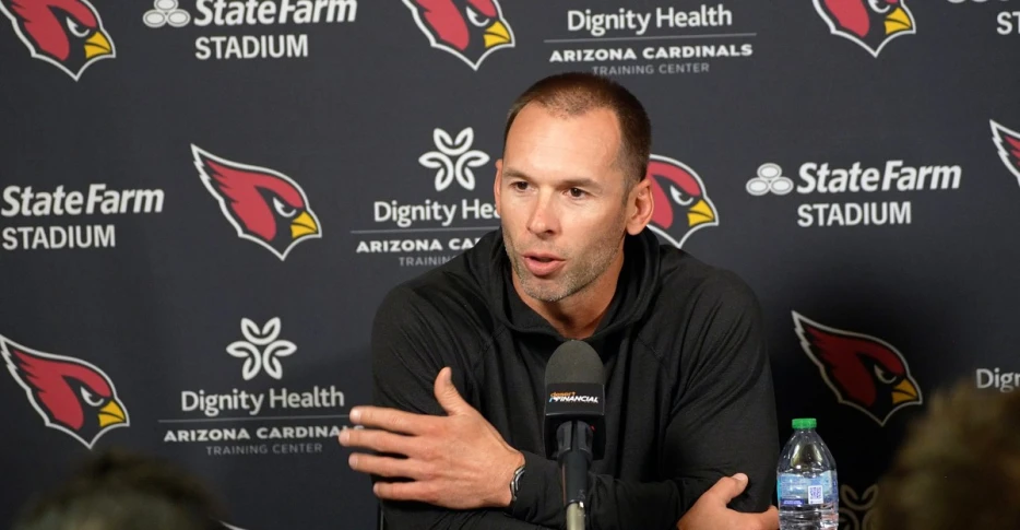 Cardinals head coach Jonathan Gannon states his job status is “good”