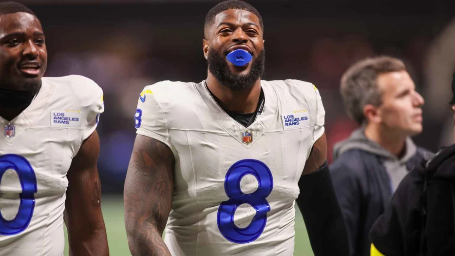 Jared Verse takes blocked Falcons FG to the house for momentum swinging TD