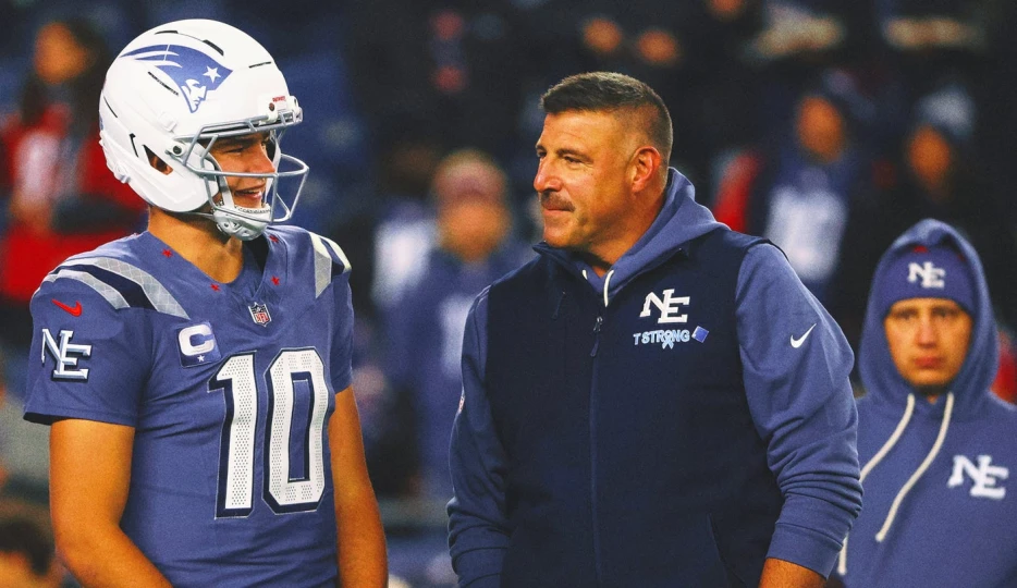 Patriots Coach Mike Vrabel Details QB Drake Maye’s Rise, Team’s Turnaround