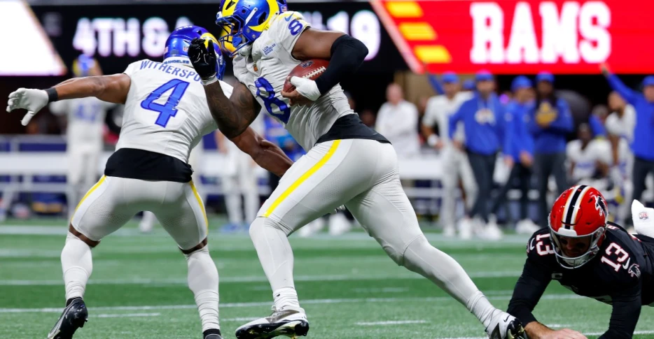 Rams-Falcons final score: L.A. shows up too little too late