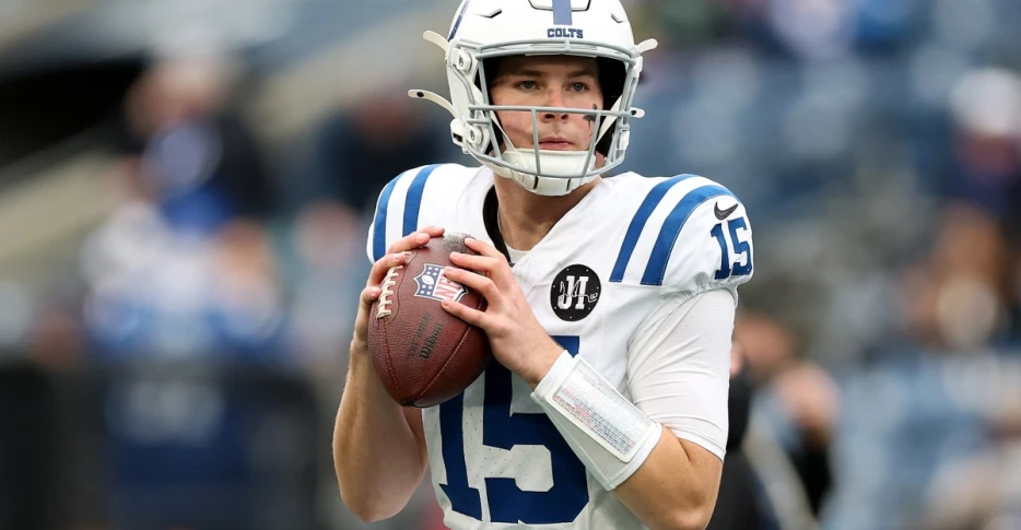 Rookie QB Riley Leonard to start in Colts season finale