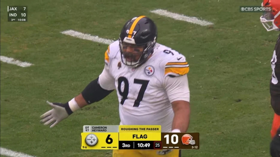 Cam Heyward Avoids Fine For Penalty Against Shedeur Sanders