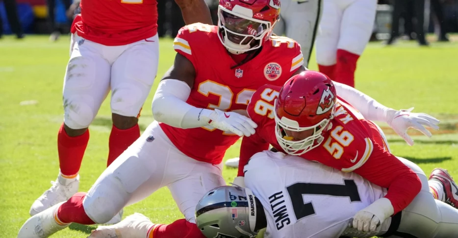 Stingy Chiefs defense might be last lopsided loss Las Vegas Raiders sustain