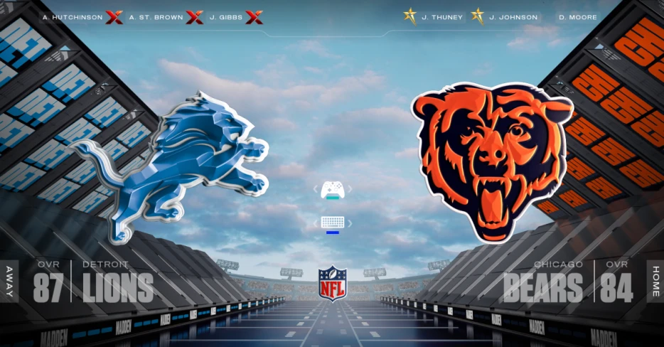 WATCH: Lions vs. Bears preview, Madden 26 simulation