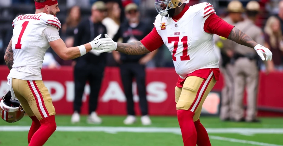 49ers inactive list: No Trent Williams or Ricky Pearsall tonight