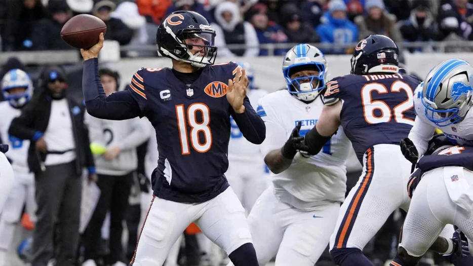 Bears’ Caleb Williams sets new franchise record in Week 18 Lions game