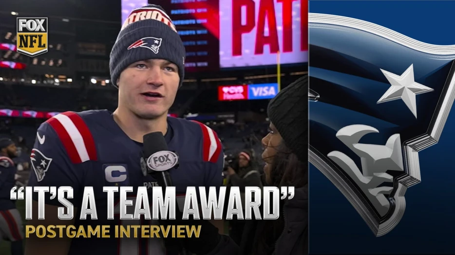 Drake Maye on potentially winning the AP NFL MVP Award: 'It's a Team award' | NFL on FOX