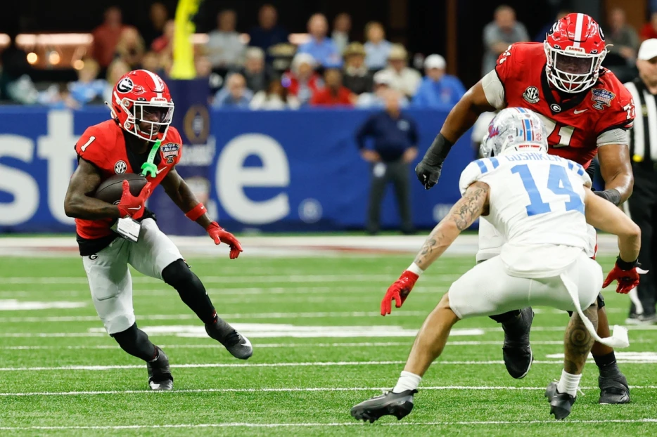 Georgia WR Zachariah Branch Declaring For 2026 Draft