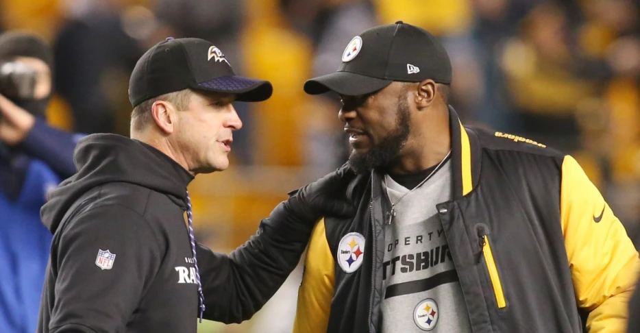 Ravens-Steelers. Harbaugh-Tomlin. It was always going to end here.