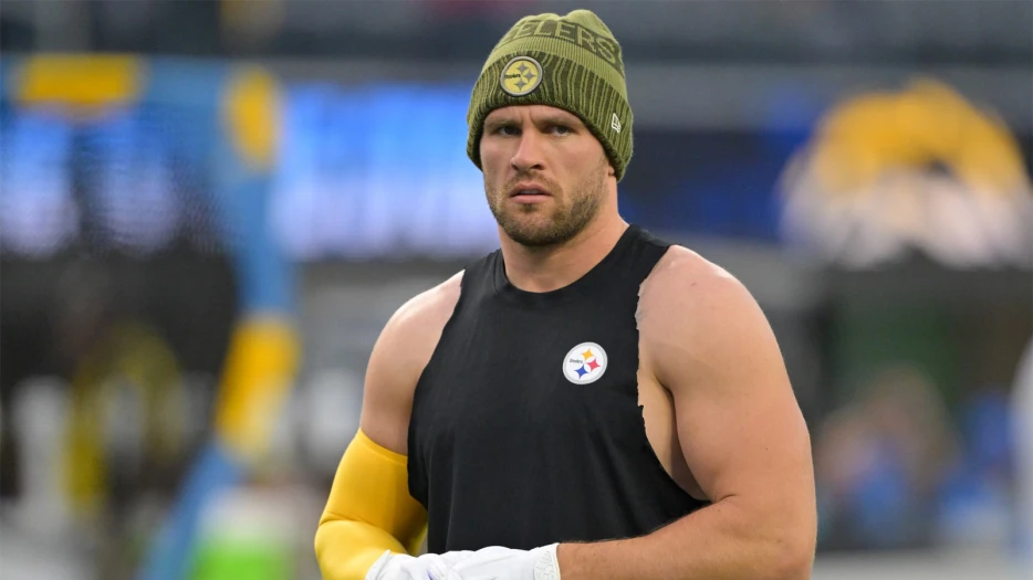 T.J. Watt literally didn’t want the smoke during Steelers’ AFC North title celebration