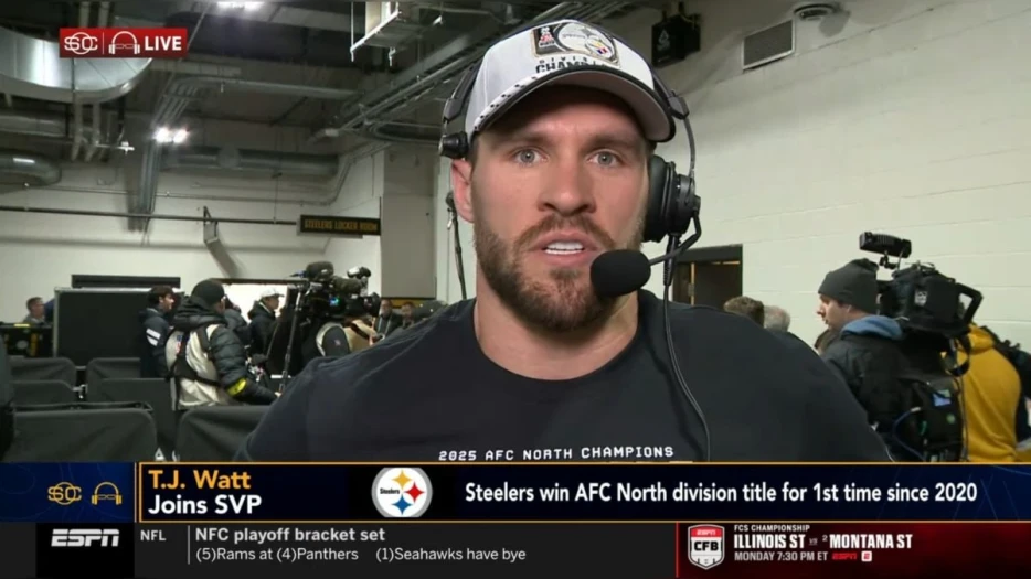 T.J. Watt Reacts To Myles Garrett Breaking His Sack Record