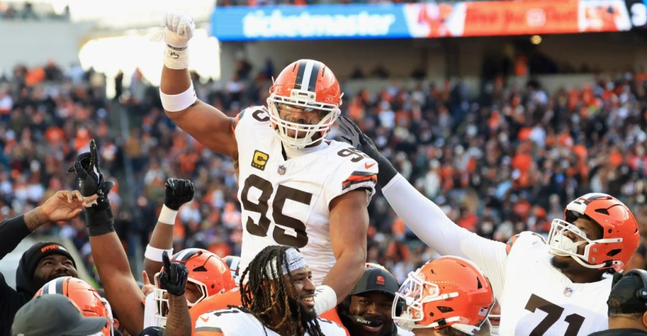 Zac Taylor was irate with Myles Garrett’s record-breaking sack celebration