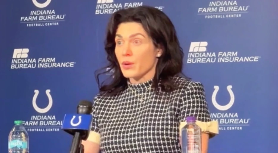 Carlie Irsay-Gordon’s End-Of-Season Colts’ Press Conference Is Going Viral [VIDEO]