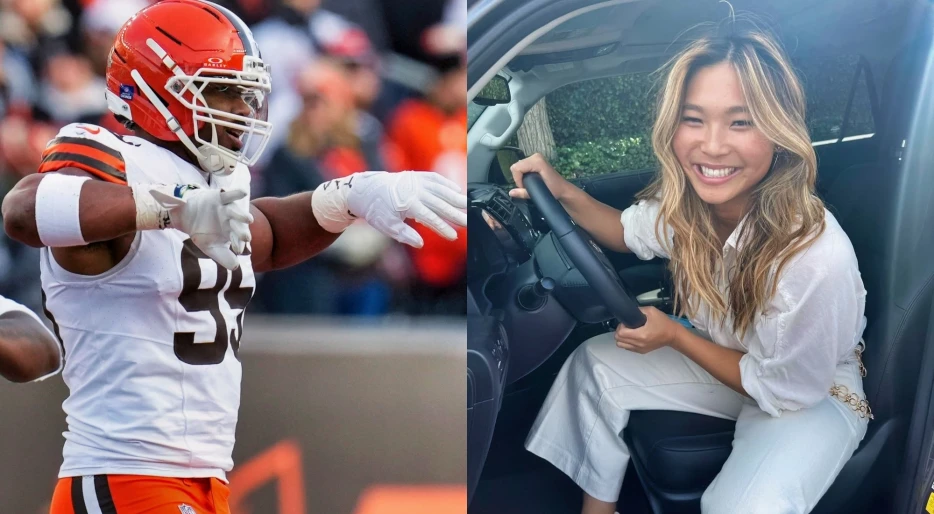 Myles Garrett’s Olympian Girlfriend Reacts To His Sack Record As She Promises Reward That’s Sure To Make Him Blush [PHOTO]