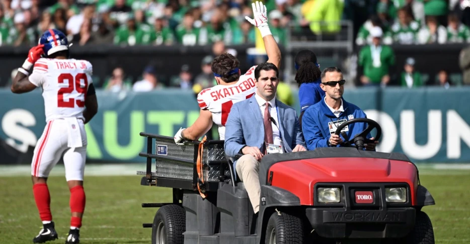 Cam Skattebo talks recovery from ankle surgery and the NY Giants’ future