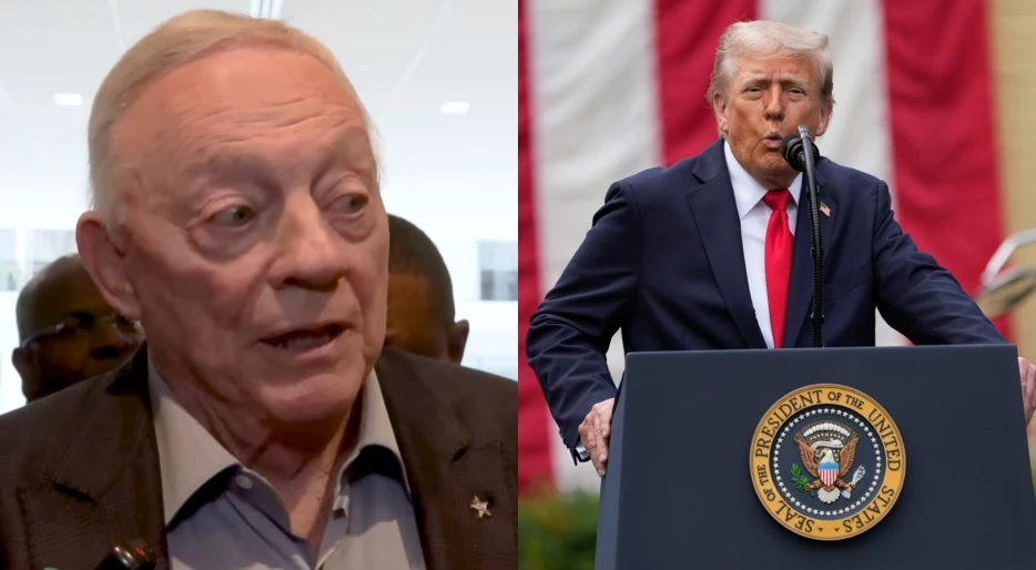 Cowboys Owner Jerry Jones Just Dropped The Most Bizarre Donald Trump-Venezuela Reference [VIDEO]