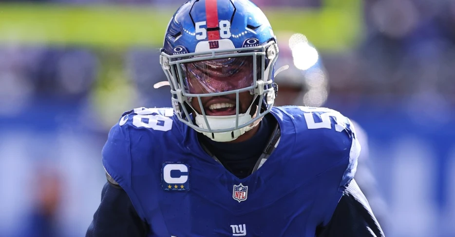 NY Giants linebacker Bobby Okereke named NFC Player of the Week