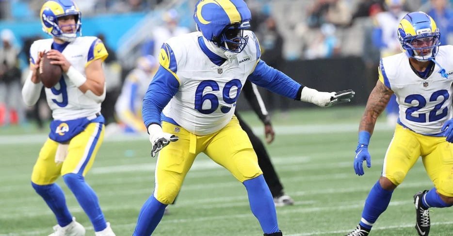 Kevin Dotson hasn’t practiced this week