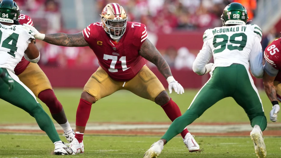 Trent Williams’ 49ers practice return a good sign for playing status vs. Eagles