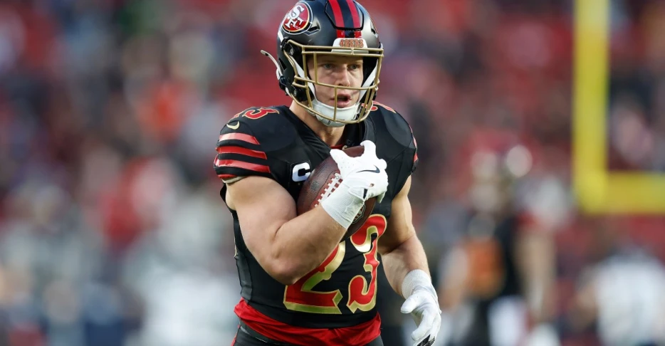 A 49ers win over the Eagles has to come through Christian McCaffrey