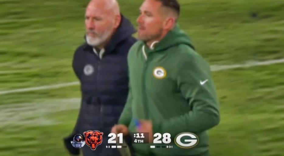 All 3 of Bears HC Ben Johnson and Packers HC Matt LaFleur’s Handshakes – What Do You Notice? [VIDEO]