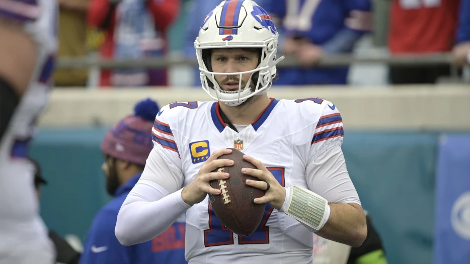 Bills end road playoff losing streak with interception of Trevor Lawrence