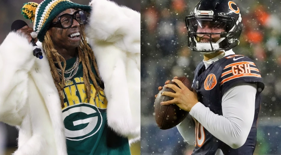 Caleb Williams Claps Back At Lil Wayne’s “Purple Nails” Insult After Beating The Rapper’s Green Bay Packers