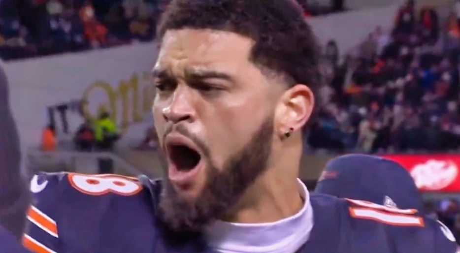 Cameras Caught a Livid Caleb Williams Snapping On His Coaches During Wild Sideline Crash-Out vs. Packers [VIDEO]