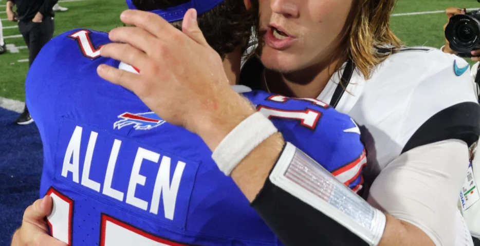 Jaguars-Bills Wild Card discussion: Can Josh Allen outscore Trevor Lawrence?