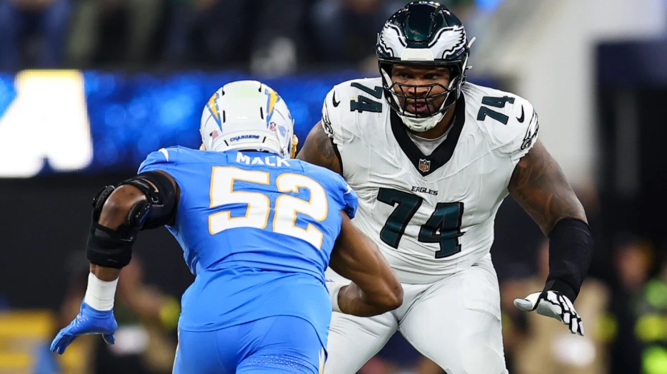 Lane Johnson's backup, Fred Johnson, is now injured, too