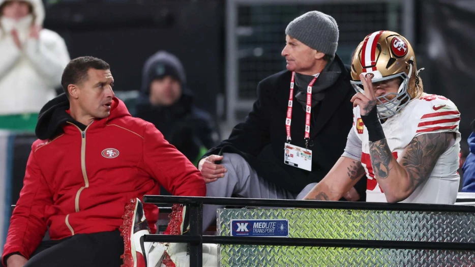 49ers coach Kyle Shanahan’s ‘horrible’ reaction to crushing George Kittle injury