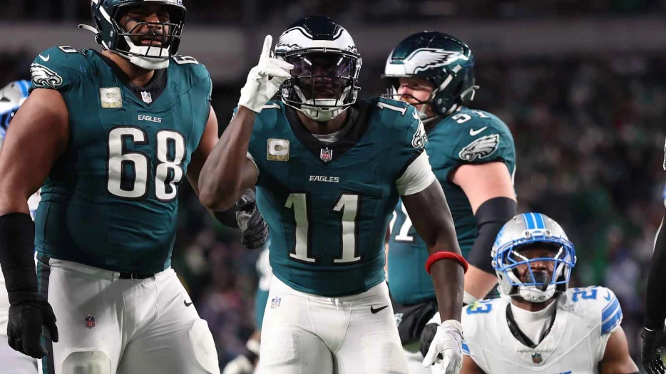 AJ Brown’s ‘proud’ message to Quinyon Mitchell on signed jersey after Eagles’ playoff exit