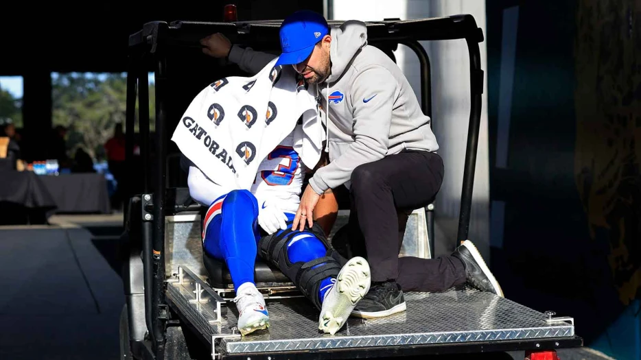 Bills’ Gabe Davis has torn ACL confirmed by Sean McDermott