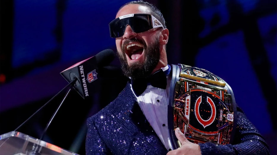 Delirious Seth Rollins proudly declares Bears’ Packers win the ‘biggest of his lifetime’