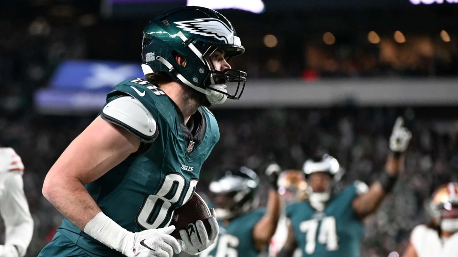 Eagles TE Dallas Goedert’s historic feat wasted in playoff loss to 49ers