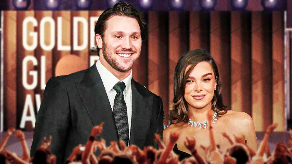 Josh Allen shouts out Hailee Steinfeld’s Golden Globes appearance after Bills’ playoff win