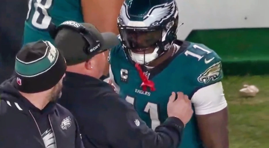 Social Media Lip Readers Think They’ve Uncovered The Vulgar One-Word Name AJ Brown Called Nick Sirianni During Ugly Sideline Fight [VIDEO]