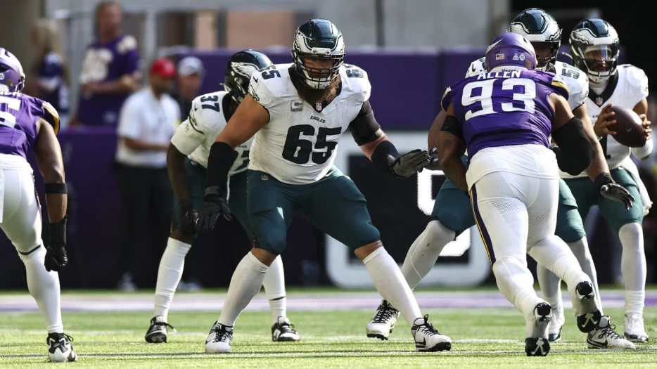 Lane Johnson plans to practice this week, could play Saturday vs. Commanders