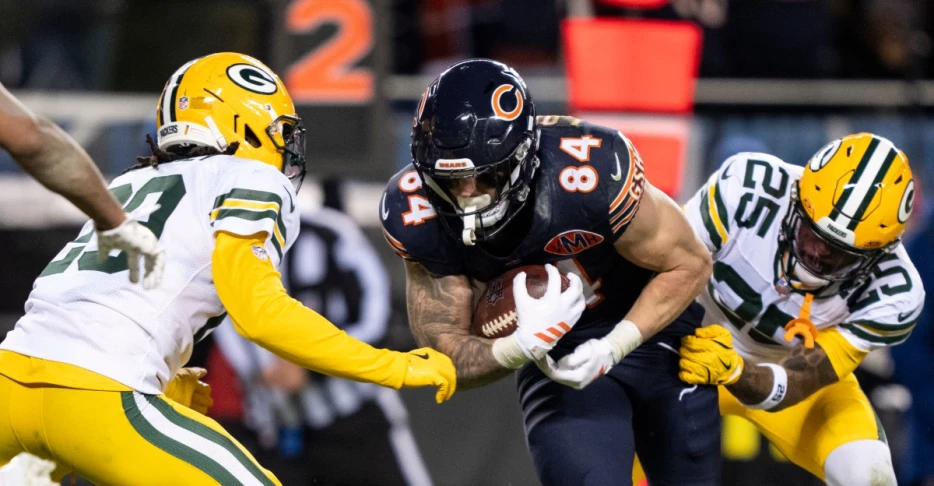 Chicago Bears Next Gen Nuggets vs the Packers