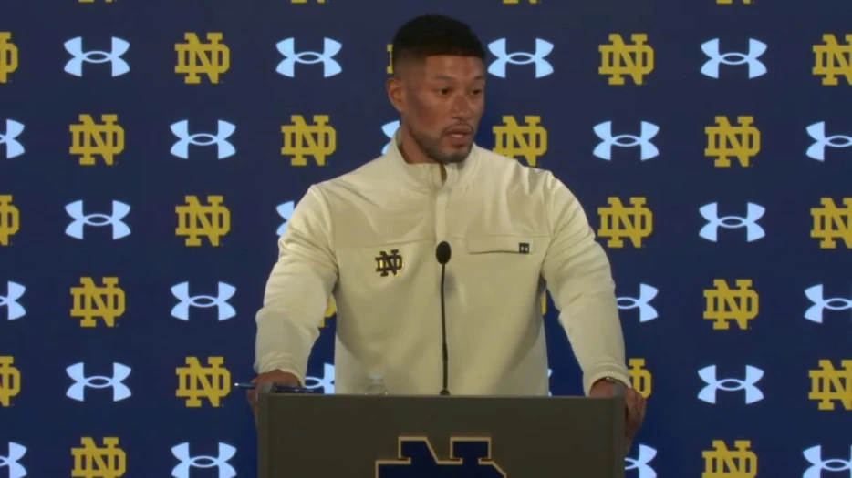 Notre Dame Head Coach Marcus Freeman Doubles Down, Says He Won’t Leave For NFL