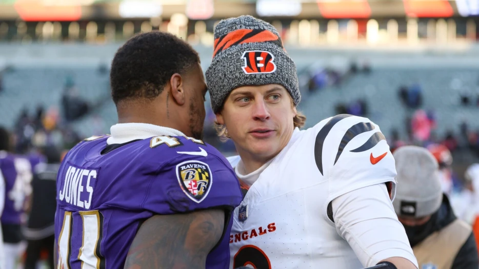 Ravens DL Dre'Mont Jones: It was too cold for the Bengals