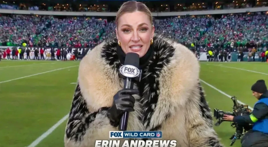 Erin Andrews Claps Back at Her Outfit’s Wild Social Media Meltdown