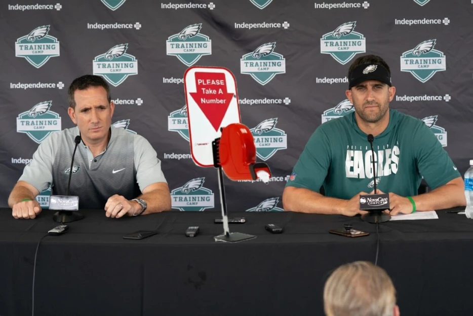 Howie Roseman Suggests a Deli Counter to Streamline the Question Asking Process at Eagles Press Conferences