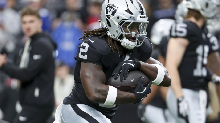 Raiders finished 2024 last in rushing yards, poised to finish last again in 2025