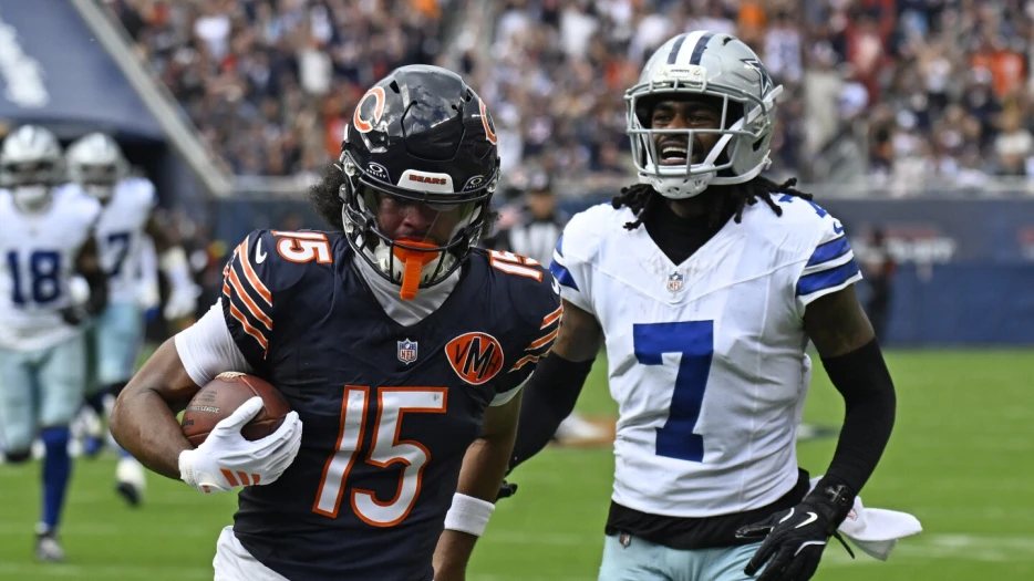 Rome Odunze returns to practice, Bears list him as questionable