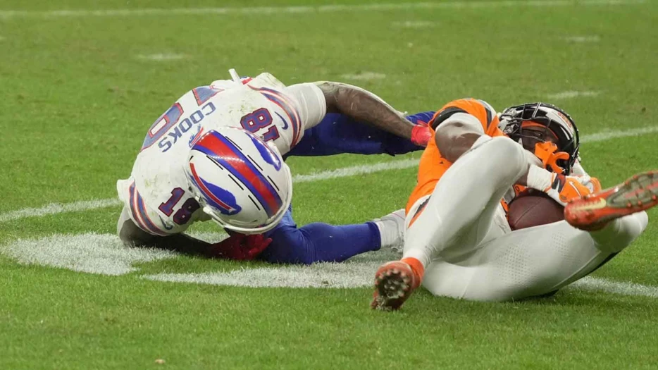 Bills’ Brandin Cooks weighs in on Ja’Quan McMillian interception after Divisional Round loss to Broncos