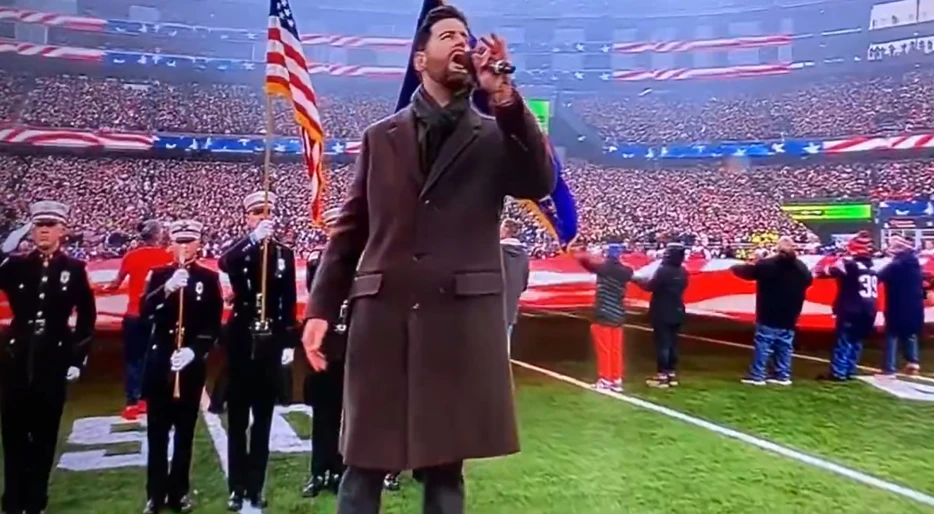 Everyone Is Saying The Same Thing About The National Anthem Before Patriots-Texans Playoff Game [VIDEO]
