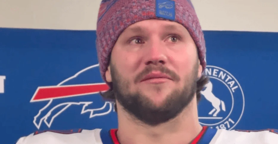 Josh Allen crying during press conference shows he cares as much as Buffalo Bills fans