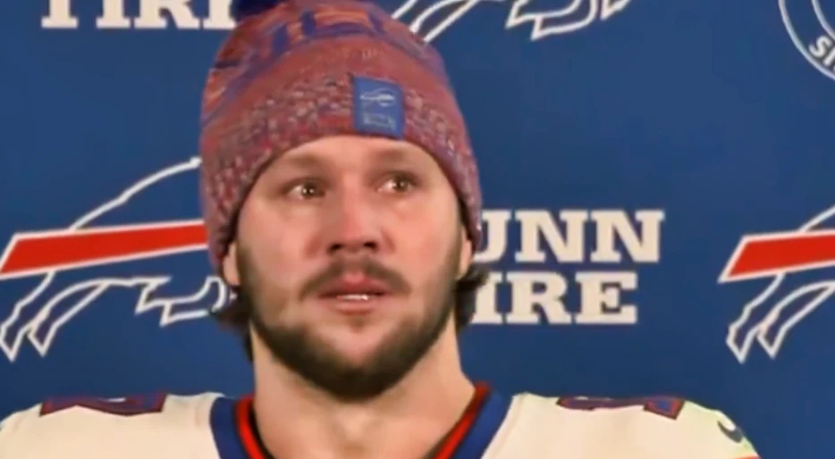 Josh Allen Was Crying His Eyes Out During Press Conference After Bills’ Heartbreaking OT Loss To Broncos [VIDEO]